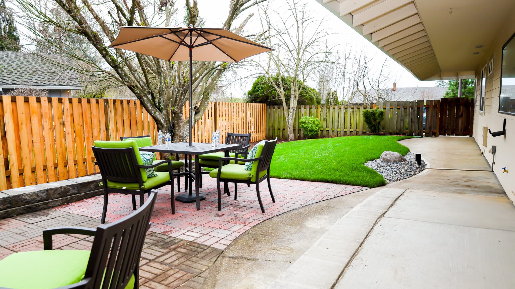Peaceful outdoorspace